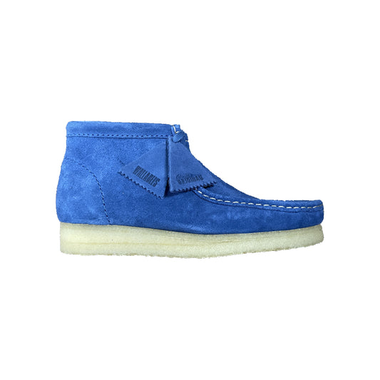 Blue Suede Wallabee Boot