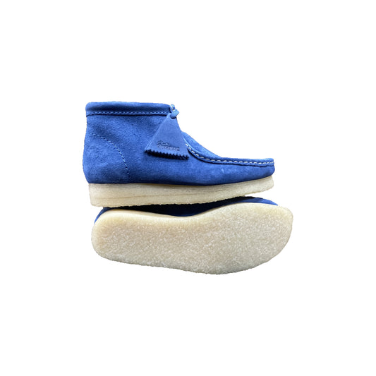 Blue Suede Wallabee Boot