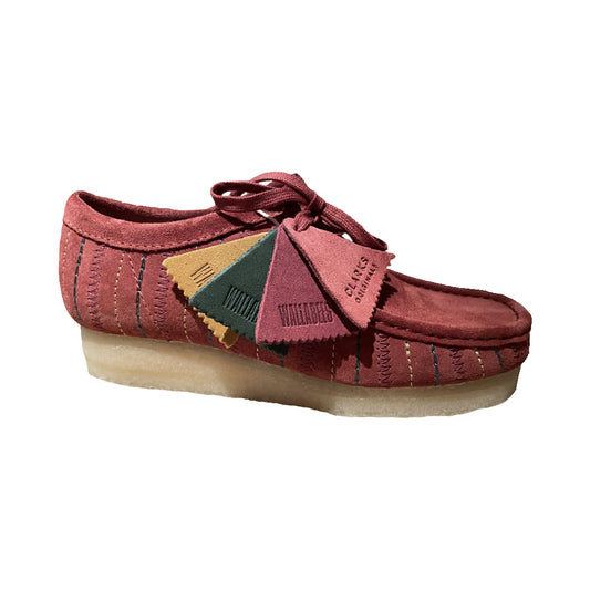 Burgundy Combi Wallabee Boots