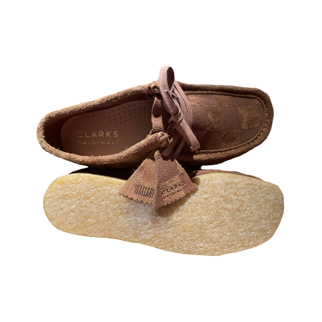 Cola Check Wallabee Boots