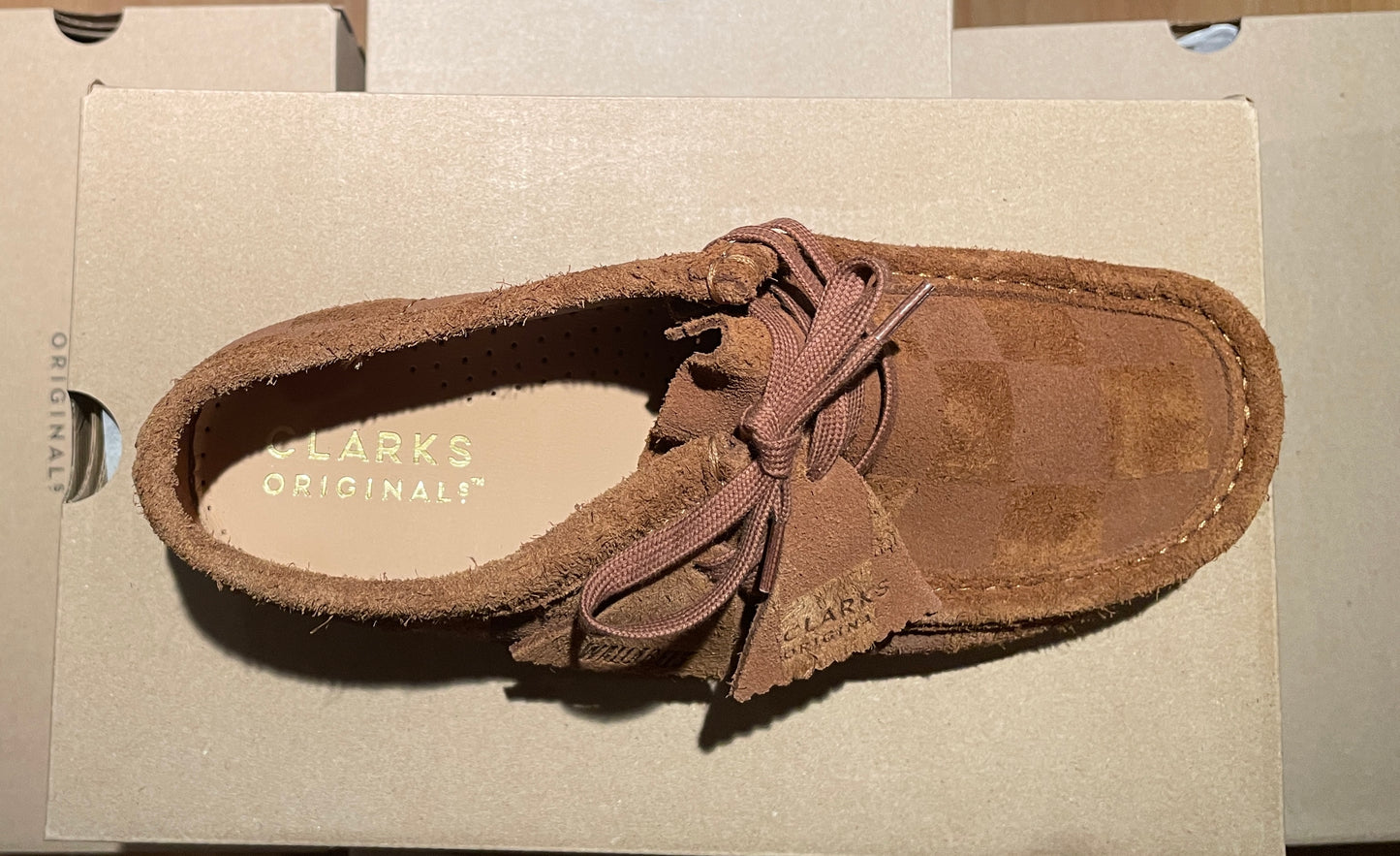 Cola Check Wallabee Boots