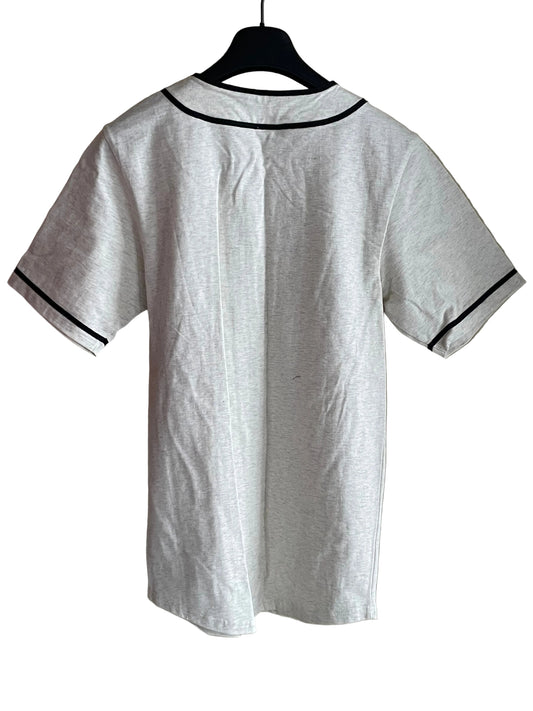White Button up Jersey