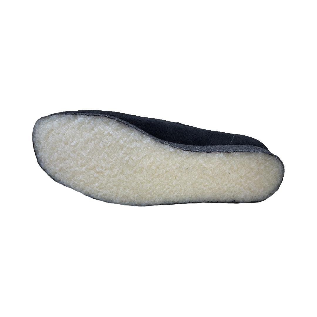 Ink Hairy Suede Wallabee Boot