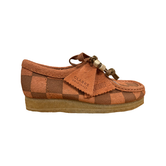 Orange Check Wallabee Boot (Women's)