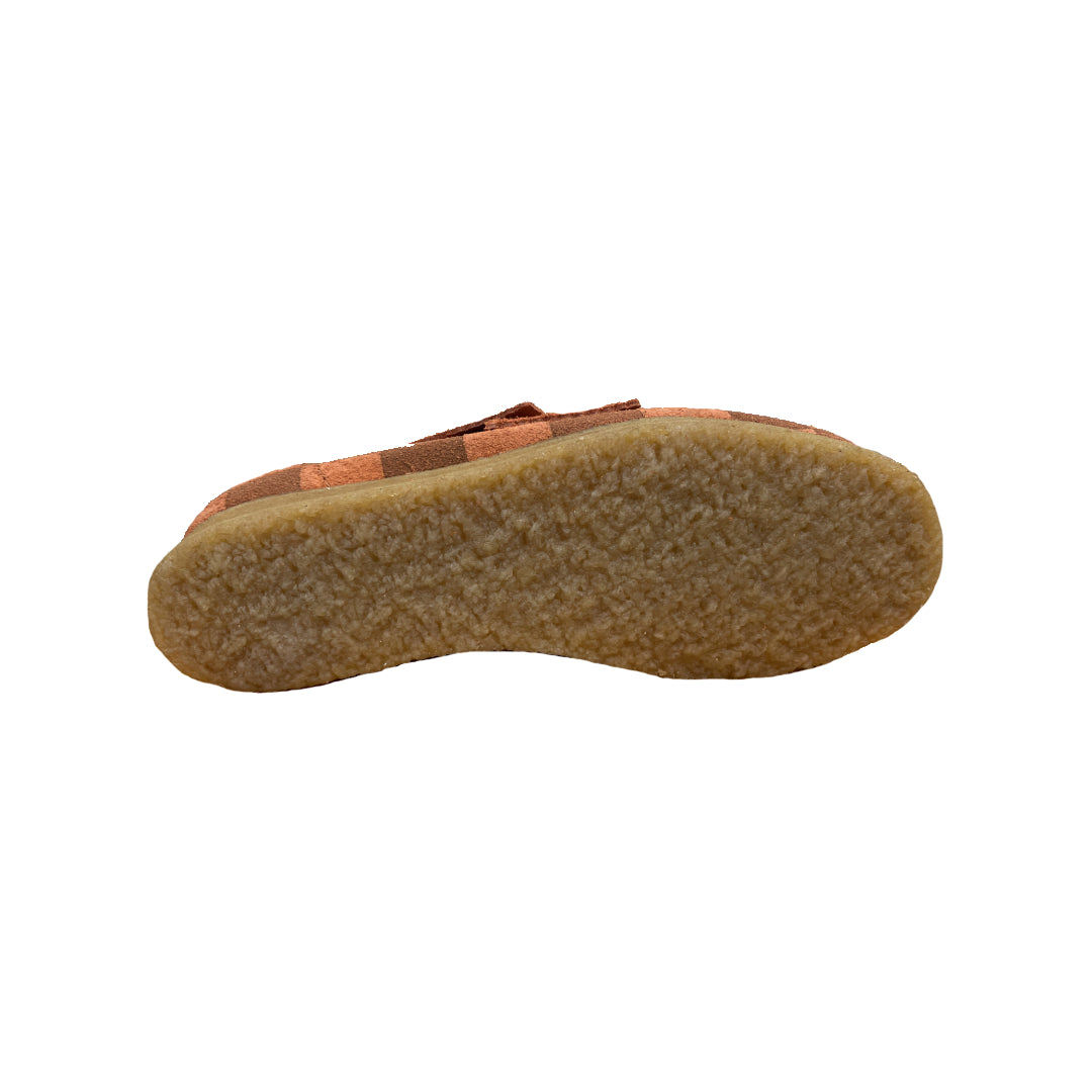 Orange Check Wallabee Boot (Women's)