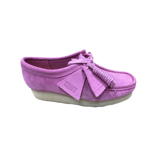 Pink Suede Wallabee Boots (Women's)