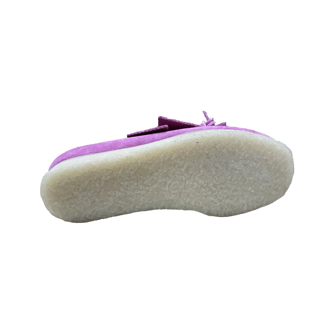 Pink Suede Wallabee Boots (Women's)