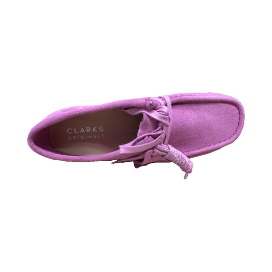 Pink Suede Wallabee Boots (Women's)