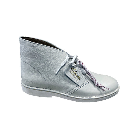 White Suede Desert Boot (Women's)