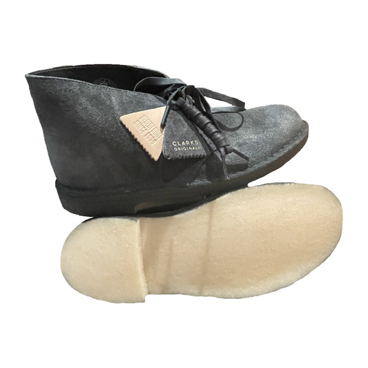 Dark Green Hairy Desert Boot