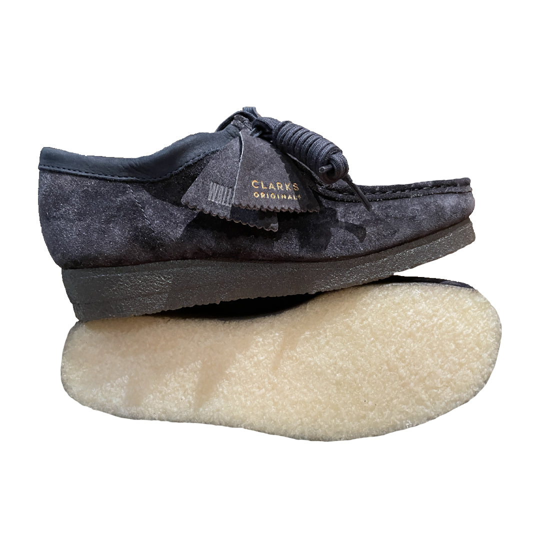 Ink Hairy Suede Wallabee Boot