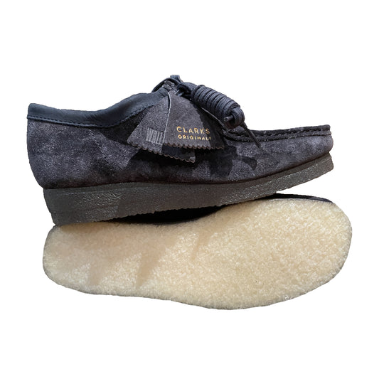 Ink Hairy Suede Wallabee Boot