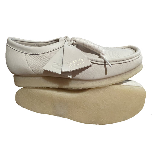 Off White Nubuck Wallabee Boot