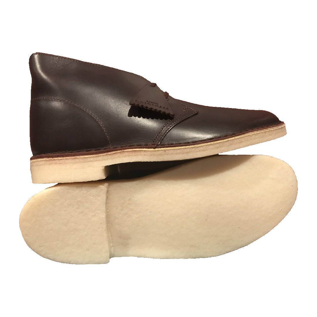Chestnut Leather Desert Boot