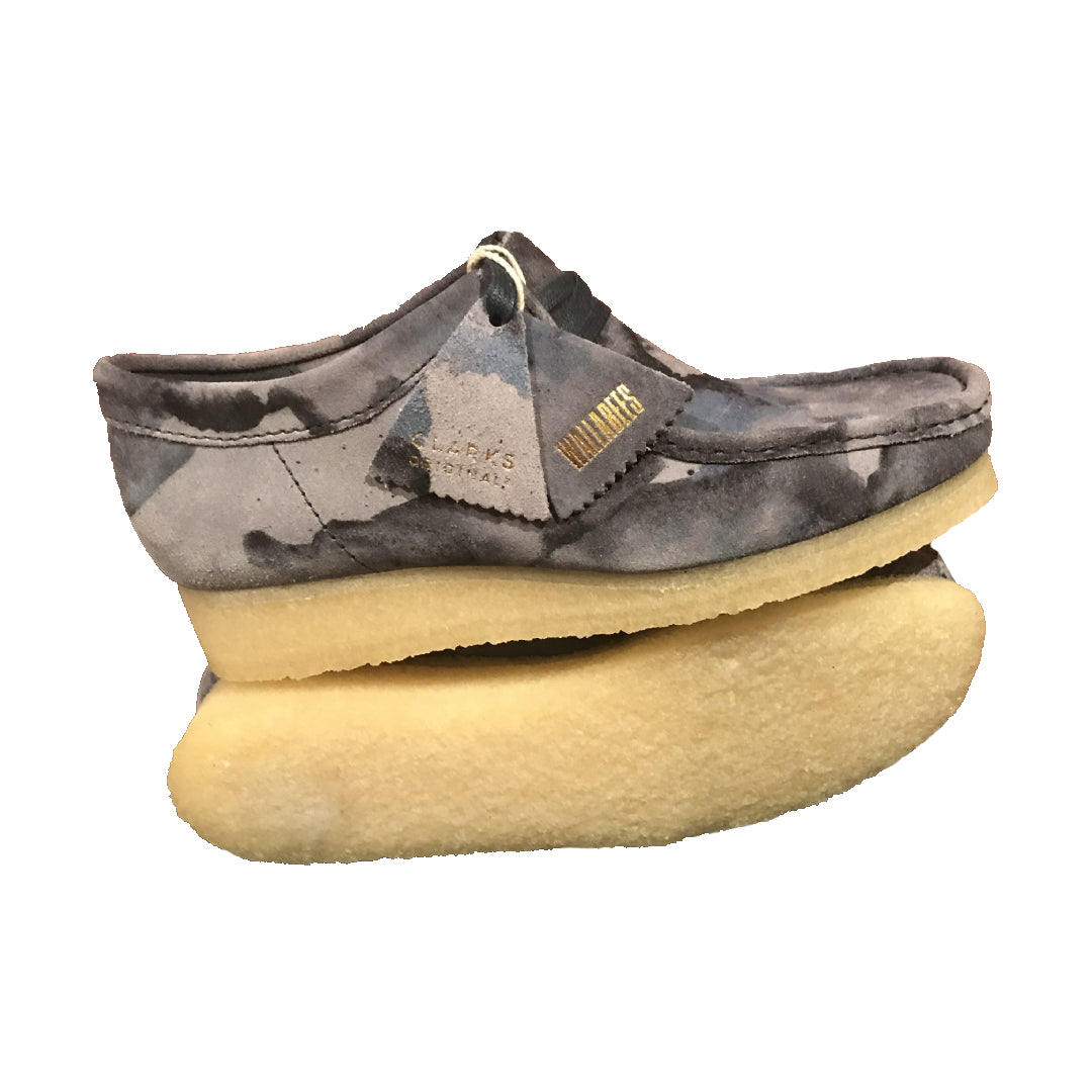 Blue Camouflage Wallabee