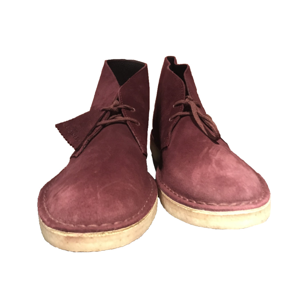 Bordeaux Suede Desert Boot