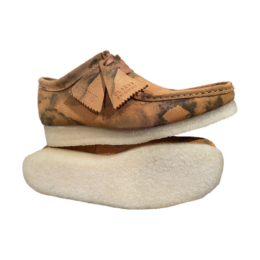 Tumeric Camouflage Wallabee Boot