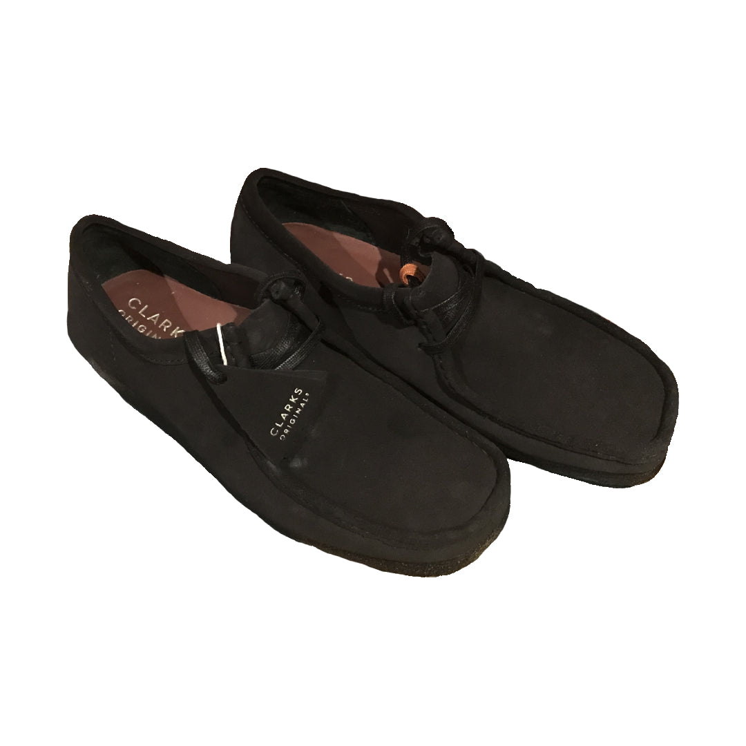 Black Suede Wallabee (Lowcut)