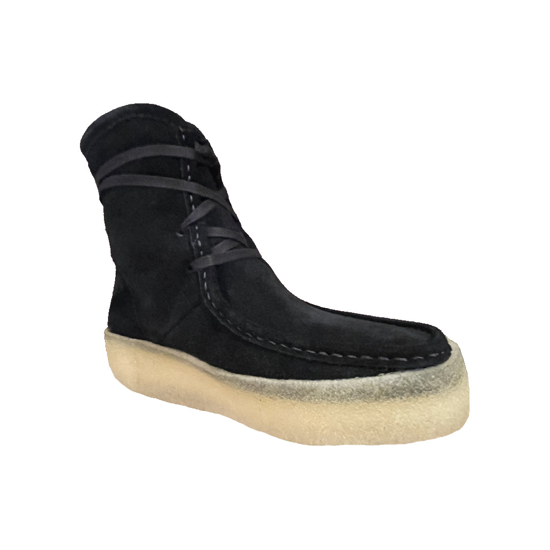 Black Suede Wallabee Cup HI (Women's)