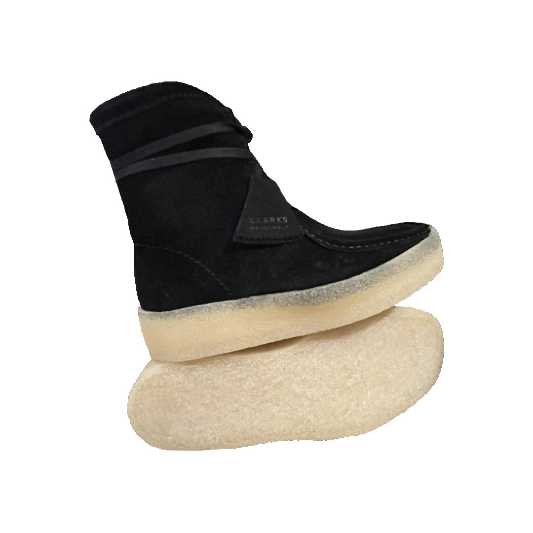 Black Suede Wallabee Cup HI (Women's)