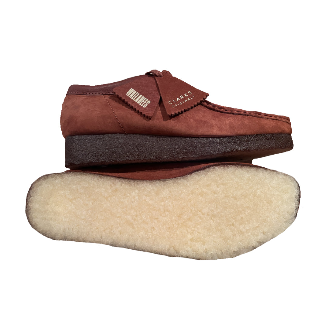 Burgundy Wallabee Nubuck Boot (lowcut)