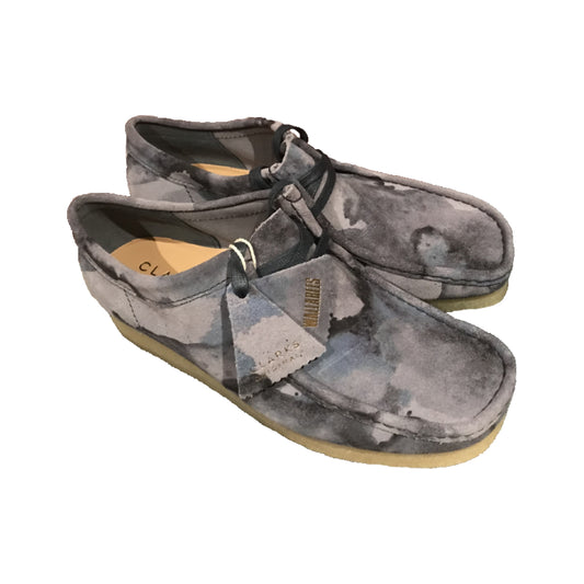 Blue Camouflage Wallabee