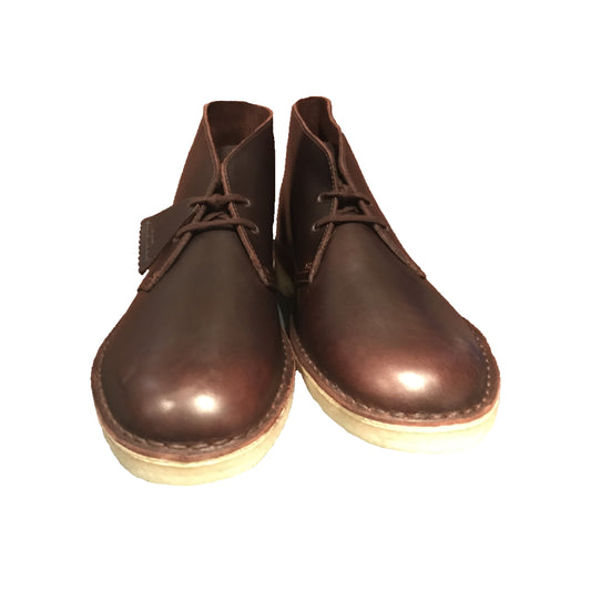 Chestnut Leather Desert Boot