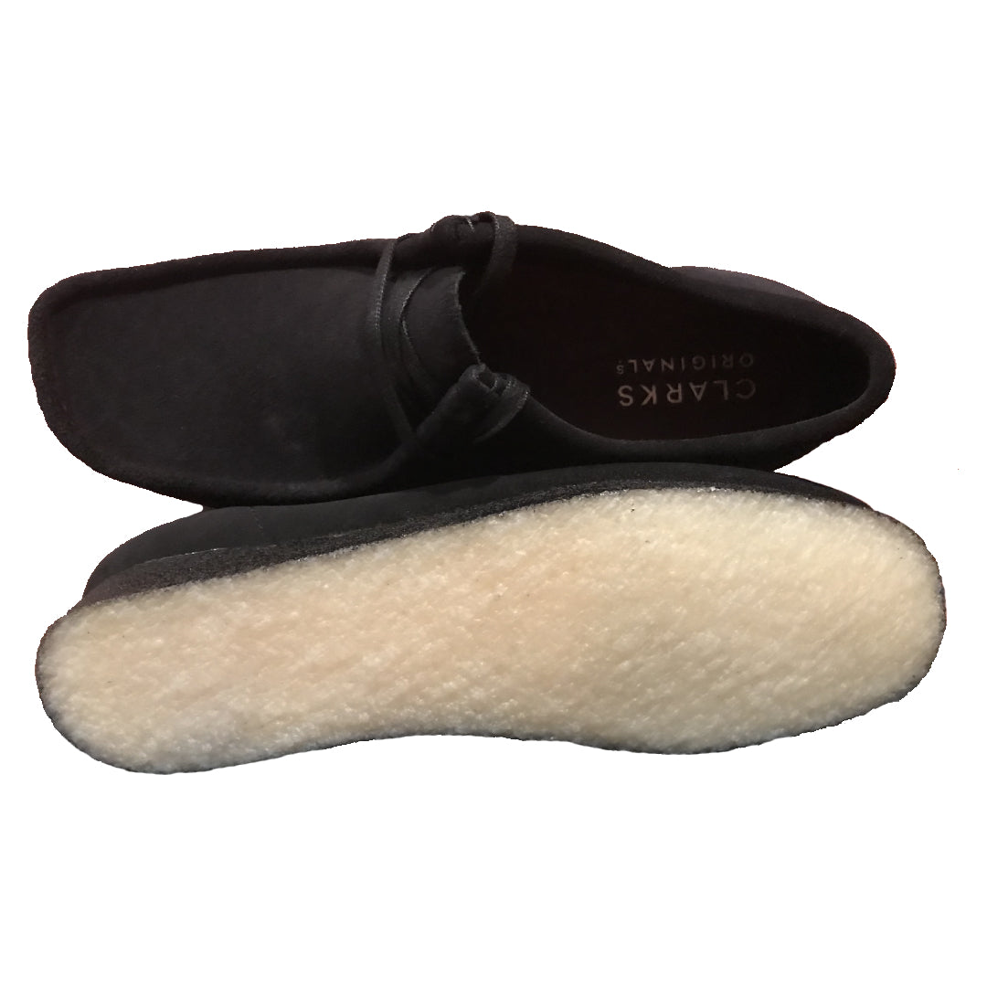 Black Suede Wallabee (Lowcut)