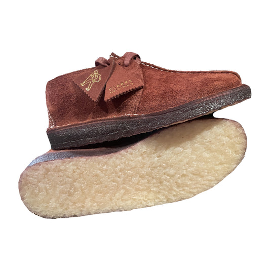 Burgundy Suede Desert Trek