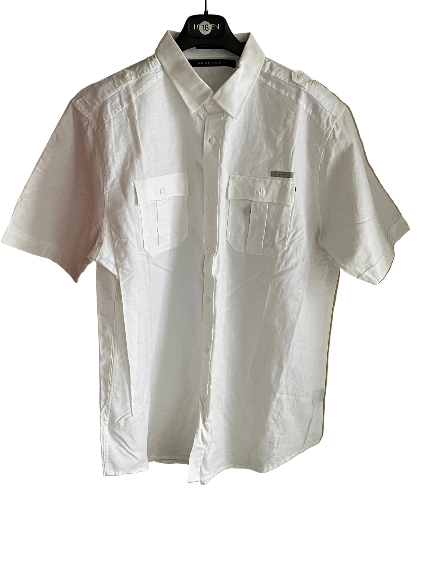 White Button Up Shirt (short sleeves)