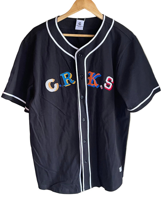 Black Button up Jersey