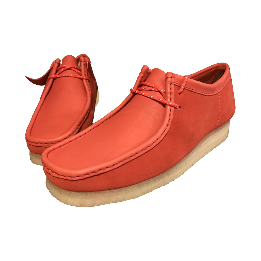 Red Suede Wallabee Combi