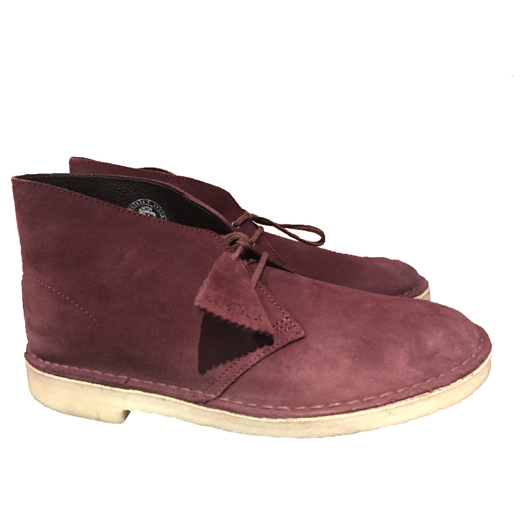 Bordeaux Suede Desert Boot