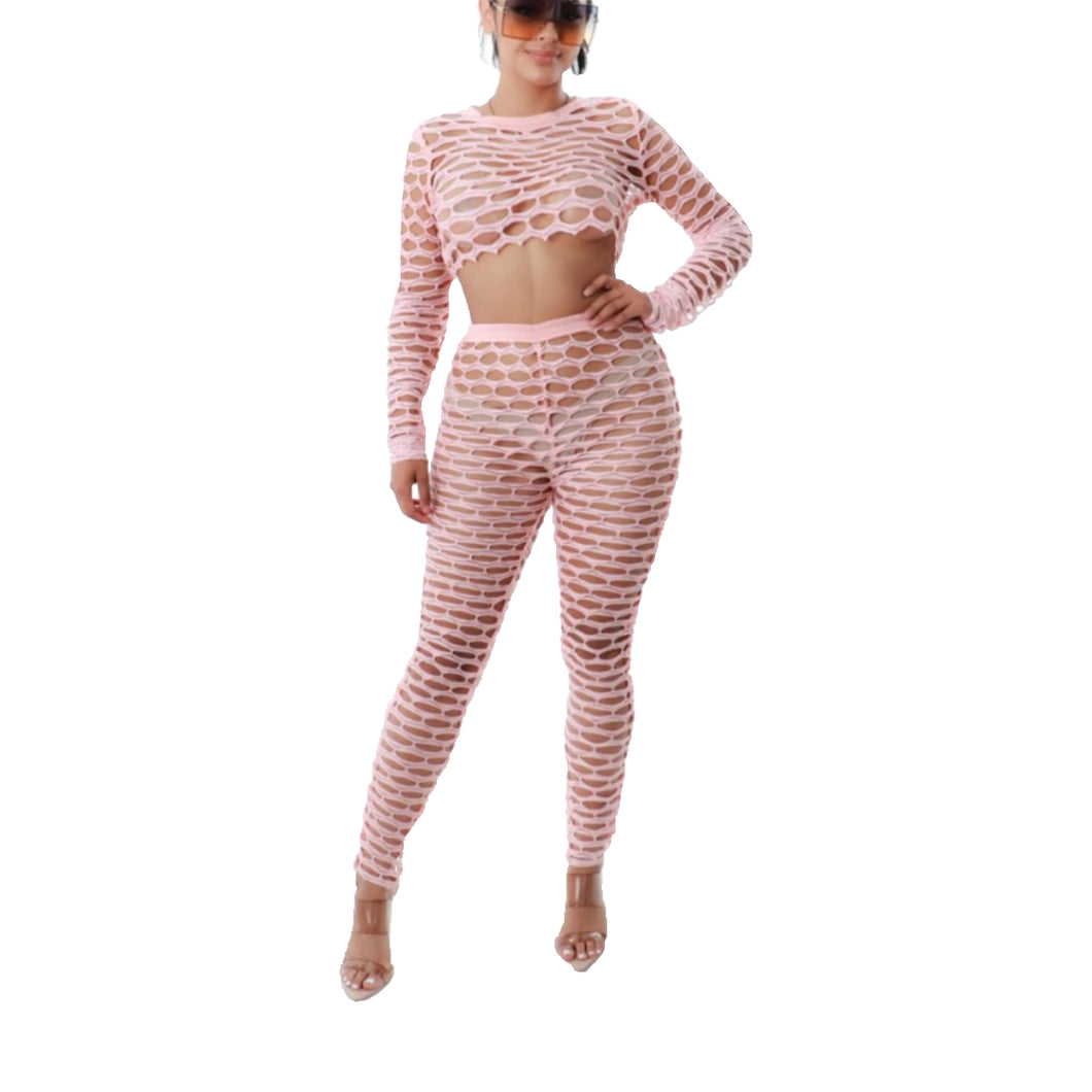 Pink Mesh Set