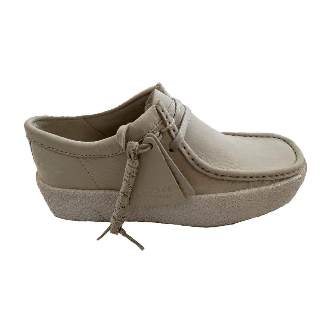 White Nubuck Wallabee Cup