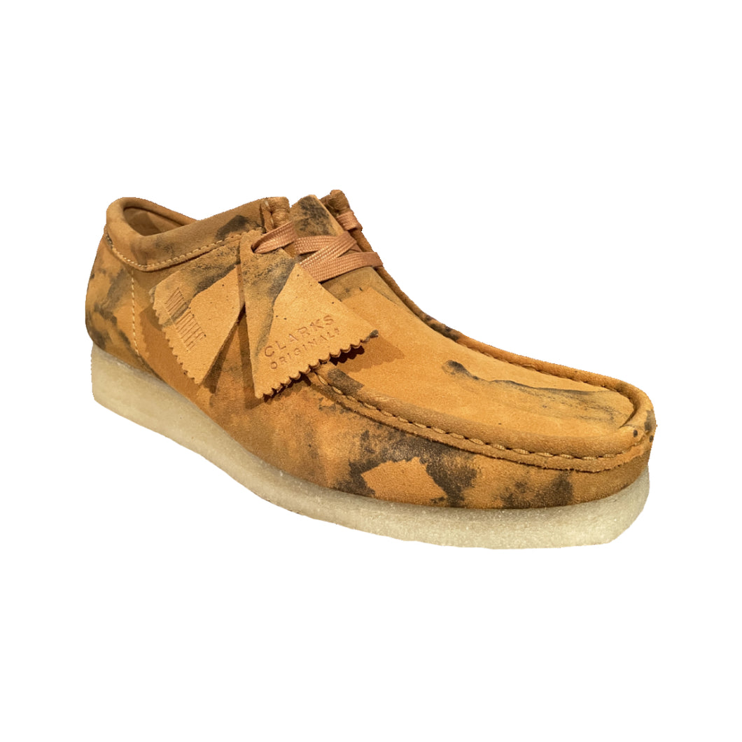 Tumeric Camouflage Wallabee Boot