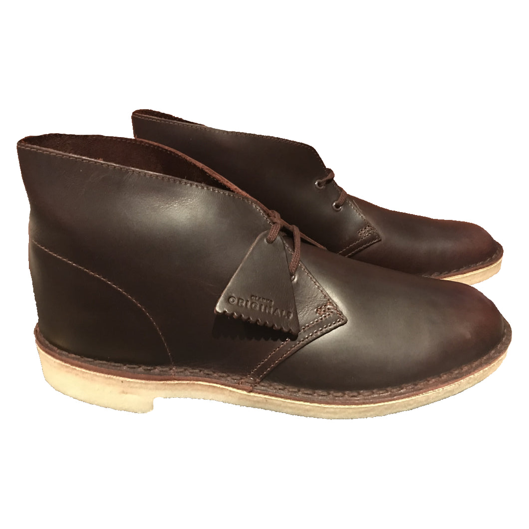 Chestnut Leather Desert Boot