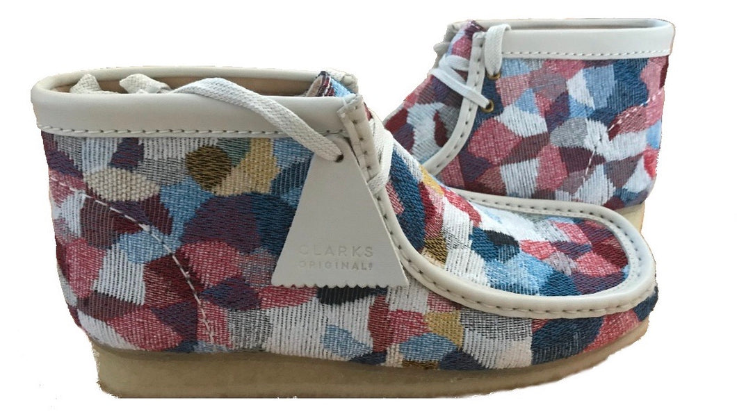 Multicolour Print Wallabee Boot