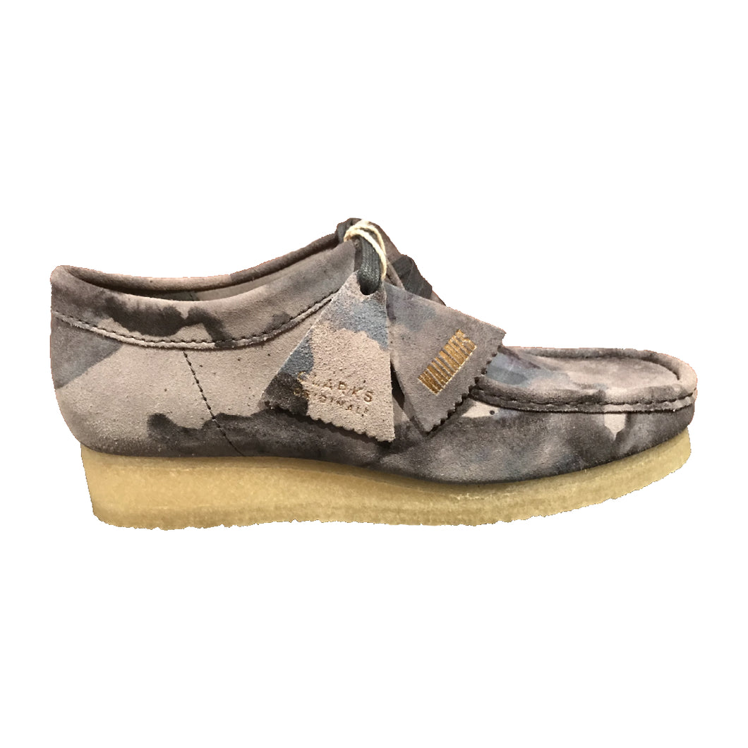 Blue Camouflage Wallabee