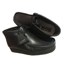 Load image into Gallery viewer, Black Leather Wallabee Boot
